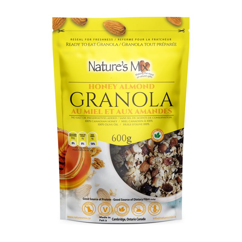 Bulk Honey Almond Granola – Select Your Size, GMO-Free, Made In USA
