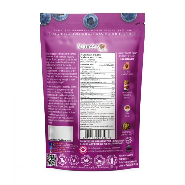 Super Food Granola with Quinoa 575g - Image 3